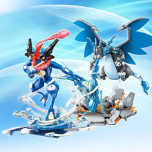 Load image into Gallery viewer, Glurak Charizard X oder Quajutsu Greninja Baustein Spielzeug Set