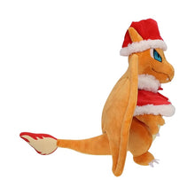 Lade das Bild in den Galerie-Viewer, Glurak Charizard im Weichnachts Look (ca. 26cm)