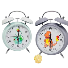 Load image into Gallery viewer, Klassischer Wecker mit Pikachu, Bisasam, Schiggy u. a. Motiv