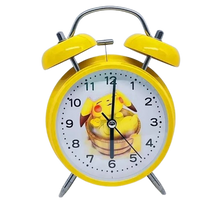 Load image into Gallery viewer, Klassischer Wecker mit Pikachu, Bisasam, Schiggy u. a. Motiv