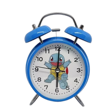 Load image into Gallery viewer, Klassischer Wecker mit Pikachu, Bisasam, Schiggy u. a. Motiv