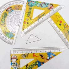 Lade das Bild in den Galerie-Viewer, Pokemon Lineal Set für Schule und Freizeit (4 Stk.)