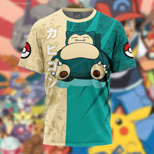 Load image into Gallery viewer, Stylishe Bunte Sommer T-Shirts Trikots mit vielen Pokemon Motiven