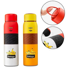 Lade das Bild in den Galerie-Viewer, 500ml Pokemon Pikachu Wasser Flasche für Kinder Schule