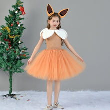 Load image into Gallery viewer, Entzückendes Evoli Eevee Kleid Cosplay Kostüm