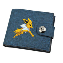 Load image into Gallery viewer, Canvas Portemonnaie mit Pokemon Motiven