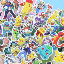 Lade das Bild in den Galerie-Viewer, Pikachu Pokemon 3D Sticker Aufkleber (12 Bögen)