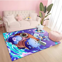 Lade das Bild in den Galerie-Viewer, Glurak, Turtok, Bisasam u. a. Pokemon Teppich