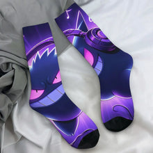 Load image into Gallery viewer, Farbenfrohe Gengar Socken in vielen bunten Motiven