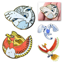 Load image into Gallery viewer, Lugia oder Ho-Oh Pin Anime Pokemon Brosche Anstecker
