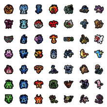 Lade das Bild in den Galerie-Viewer, Neon Pokemon Graffiti Sticker Aufkleber (10, 30, 50 oder 100 Stk.)