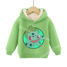 Load image into Gallery viewer, Warme gefütterte Kinder Pullies Hoodies mit Pokemon Motiven