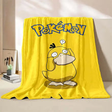Lade das Bild in den Galerie-Viewer, Flauschige Enton Psyduck Decken in vielen Enton Motiven