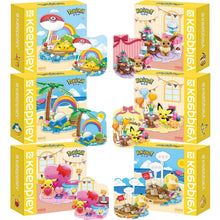 Load image into Gallery viewer, Niedliche Poke Baustein Spielzeuge - Pikachu, Evoli, Relaxo, Pichu oder Enton