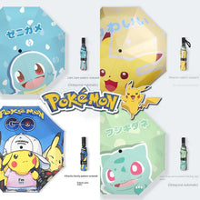 Lade das Bild in den Galerie-Viewer, Automatischer Regenschirm mit Schiggy, Pikachu oder Bisasam Motiv