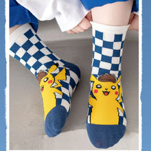 Load image into Gallery viewer, Pokemon Pikachu Kinder Socken 5er Pack
