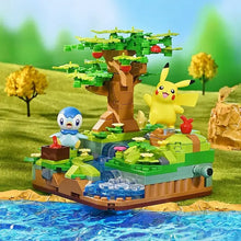 Load image into Gallery viewer, Pokémon Baustein Spielzeug Sets (Pikachu Sonnenblume, Enton und Flegmon oder Pikachu und Plinfa)