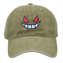 Load image into Gallery viewer, Pokemon Gengar Mütze Baseball Cap in zwei Farben