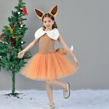 Load image into Gallery viewer, Entzückendes Evoli Eevee Kleid Cosplay Kostüm