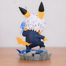 Lade das Bild in den Galerie-Viewer, Pikachu Cosplay Gojo Satoru Figur (ca. 14cm)