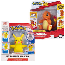 Lade das Bild in den Galerie-Viewer, Pikachu oder Glumanda Sprechende Pokemon Figuren