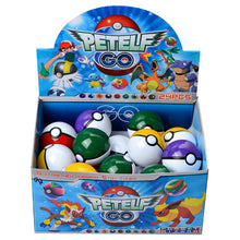 Lade das Bild in den Galerie-Viewer, 24er Set Pokebälle (ca. 5cm) Rot oder Farben gemischt kaufen