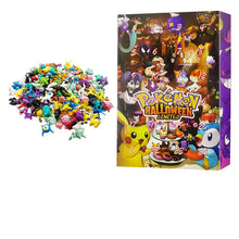 Load image into Gallery viewer, Weihnachtliche Adventskalender mit Pikachu und Pokemon Motiven