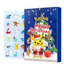 Load image into Gallery viewer, Pikachu Pokemon Merry Christmas Advent Kalender