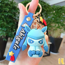 Lade das Bild in den Galerie-Viewer, Evoli Entwicklungen Keychains Anhänger Schlüsselanhänger
