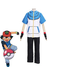 Load image into Gallery viewer, Pokemon Trainer Kostüm Cosplay Set für Karneval, Fasching etc.