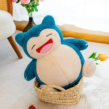 Lade das Bild in den Galerie-Viewer, Fröhlicher Snorlax Relaxo Kuschel Pokemon ca. 30cm Stofftier
