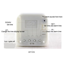 Load image into Gallery viewer, Niedlicher LED Wecker mit Pikachu Motiven