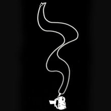 Load image into Gallery viewer, Pikachu, Cubone Tragosso oder Pummeluff Halskette in Silber