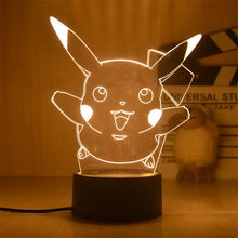 Lade das Bild in den Galerie-Viewer, Pokemon Anime Warmlicht Nachtlicht Deko Lampe