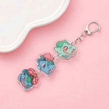 Lade das Bild in den Galerie-Viewer, Süße Pokeom Anime Acrylic Schlüsselanhänger Keychains