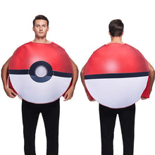 Load image into Gallery viewer, Pokemon Pokeball Kostüm Cosplay Karnevall Halloween Fasching für Erwachsene