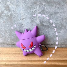 Load image into Gallery viewer, Pokemon 3D Schutzhülle für Airpods im Gengar Aussehen