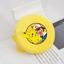 Load image into Gallery viewer, Kleine Plüsch Pokemon Geldbörse mit Clip für Kinder