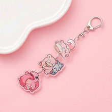 Lade das Bild in den Galerie-Viewer, Süße Pokeom Anime Acrylic Schlüsselanhänger Keychains