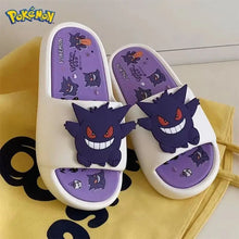 Load image into Gallery viewer, Pokemon Hausschuhe Slipper im Gengar Look