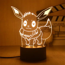 Lade das Bild in den Galerie-Viewer, Pokemon Anime Warmlicht Nachtlicht Deko Lampe
