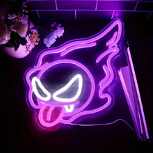 Lade das Bild in den Galerie-Viewer, Bisasam Bulbasaur oder Nebulak Gastly Neon Wandlicht