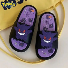 Load image into Gallery viewer, Pokemon Hausschuhe Slipper im Gengar Look