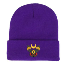 Load image into Gallery viewer, Warme Nachtara Umbreon Beanie Winter Herbst Mütze