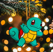 Load image into Gallery viewer, Weihnachtsbaum Anhänger im Pokemon Look (Gengar, Pikachu, Schiggy, Charmander oder Pummeluff)