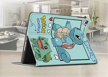 Lade das Bild in den Galerie-Viewer, Pokemon iPad Air Pro Smartcover mit Pikachu, Bisasam, Schiggy, Pummeluff Motiven