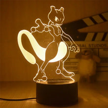 Lade das Bild in den Galerie-Viewer, Pokemon Anime Warmlicht Nachtlicht Deko Lampe
