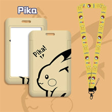 Lade das Bild in den Galerie-Viewer, Kawaii Pokemon Pikachu Badge mit Lanyard