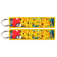 Lade das Bild in den Galerie-Viewer, Pokémon Pikachu Stoff Keychains Anhänger Schlüsselanhänger