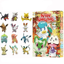 Lade das Bild in den Galerie-Viewer, Pikachu Adventskalender mit Weihnachtlichen Pokemon Motiven
